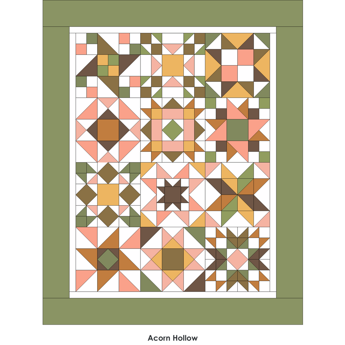 Moda Fabric Moda Acorn Hollow Quillow Bundle - The Sewing Studio