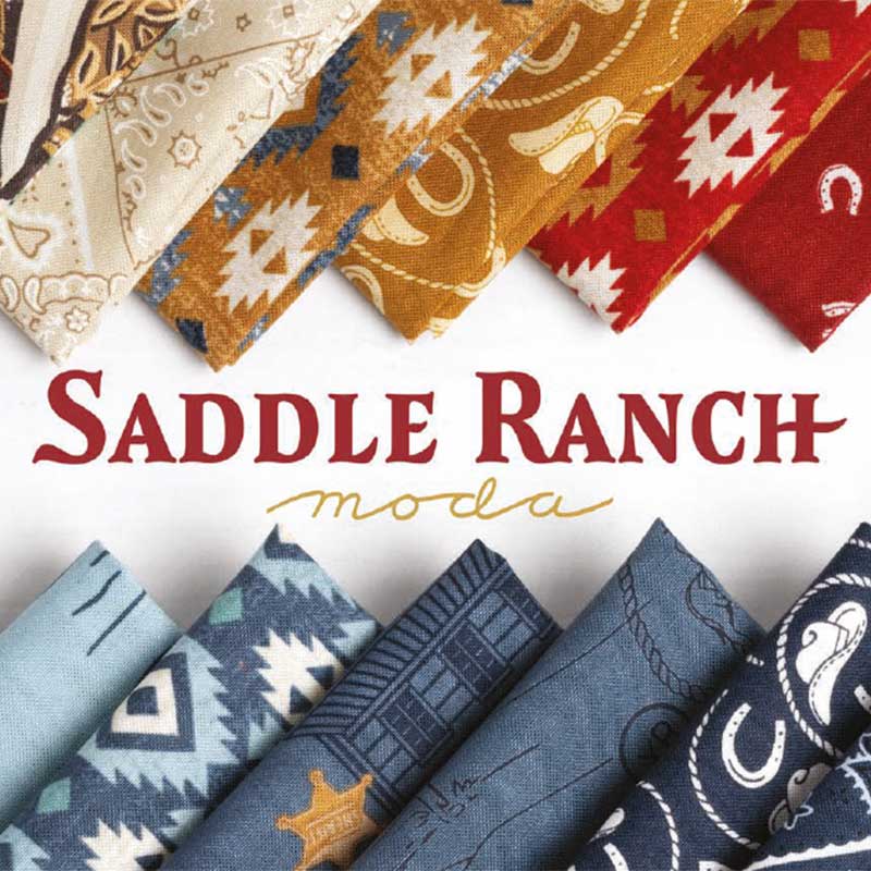 Moda Fabric Moda Saddle Ranch Trail Dust 33790-12 - The Sewing Studio