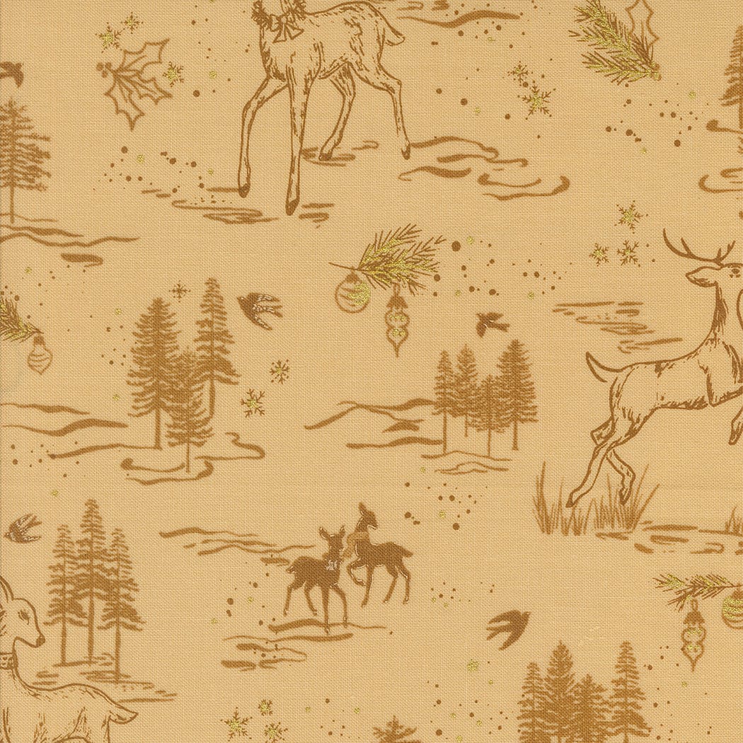 Moda Fabric Moda Old World Yuletide - The Sewing Studio