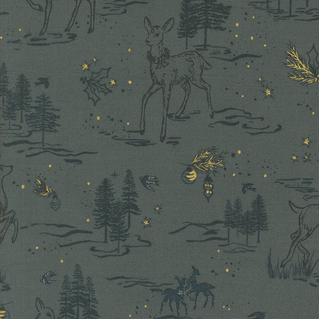 Moda Fabric Moda Old World Yuletide - The Sewing Studio