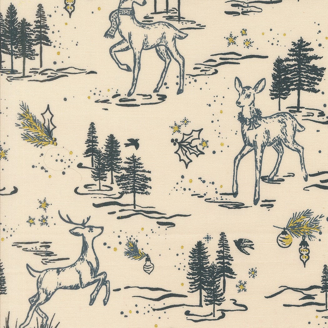 Moda Fabric Moda Old World Yuletide - The Sewing Studio