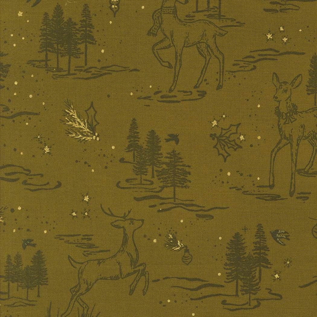 Moda Fabric Moda Old World Yuletide - The Sewing Studio