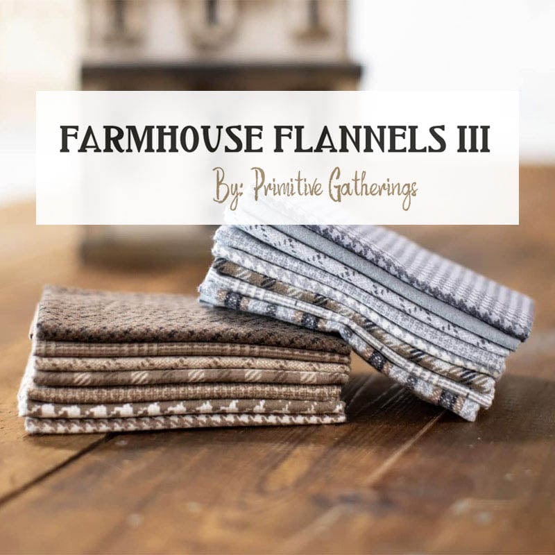 Moda Fabric Panels & Labels Moda Farmhouse Flannels III Wooly Sheep fabric Panel 49108-12F - The Sewing Studio