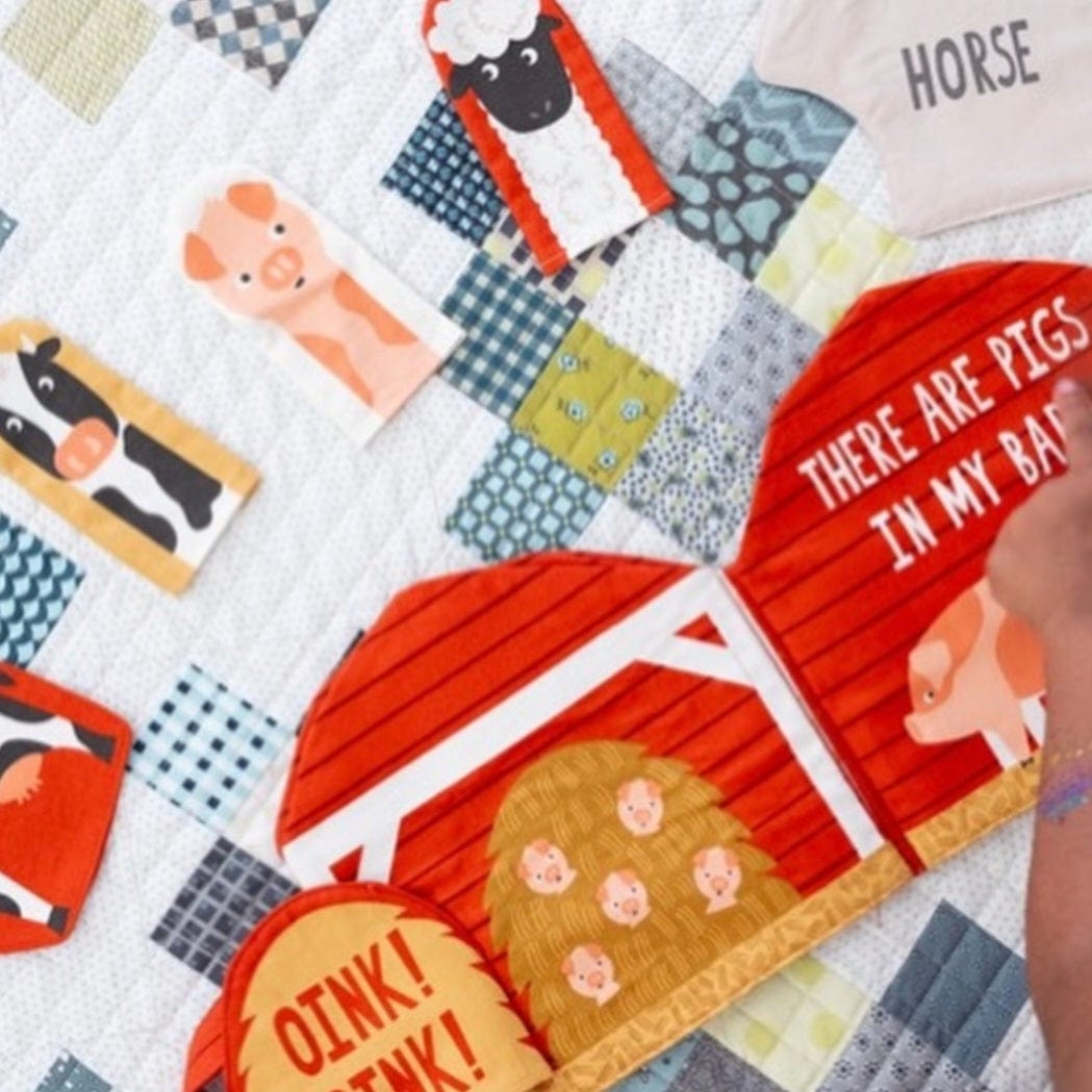 Moda Fabric Panels & Labels Moda Farmstead Cut And Sew Book Fabric Panel 20909-11 - The Sewing Studio