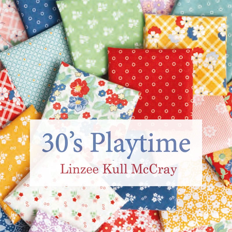 Moda Fabric Pre Cuts Moda 30S Playtime 2024 Mini Charm 33750MC - The Sewing Studio