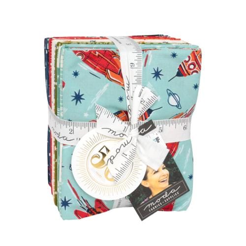 Moda Fabric Pre Cuts Moda 321 Blast Off Fat Quarter Bundle - The Sewing Studio