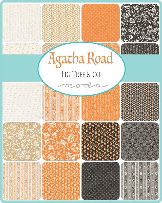 Moda Fabric Pre Cuts Moda Agatha Road Jelly Roll - The Sewing Studio
