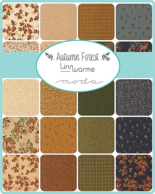 Moda Fabric Pre Cuts Moda Autumn Forest Jelly Roll - The Sewing Studio