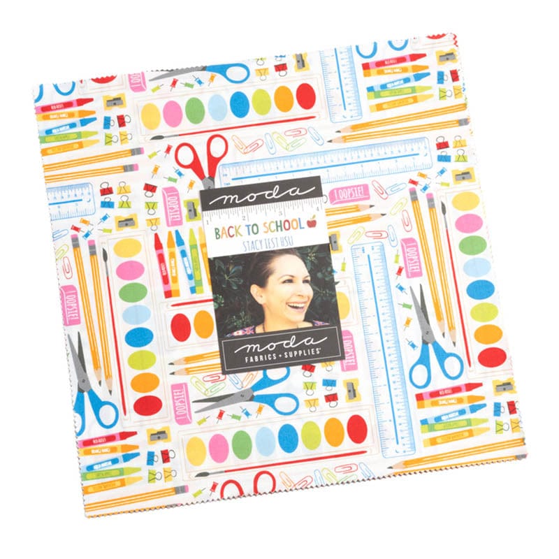 Moda Fabric Pre Cuts Moda Back To School Layer Cake 20890LC - The Sewing Studio