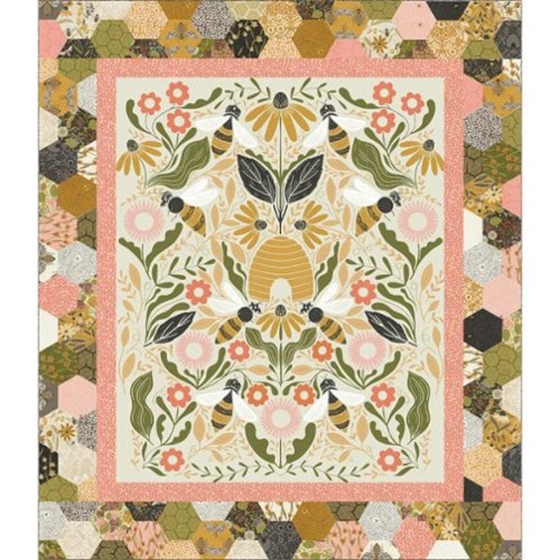 Moda Fabric Pre Cuts Moda Bee Garden Quilt Kit  - The Sewing Studio