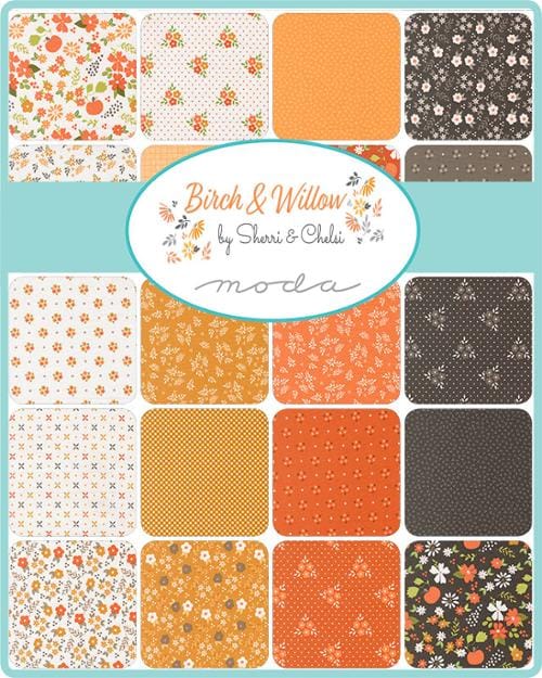 Moda Fabric Pre Cuts Moda Birch & Willow Charm Pack - The Sewing Studio