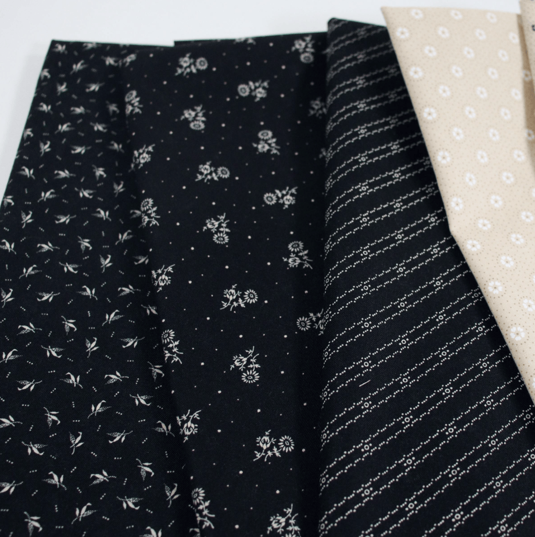 Moda Fabric Pre Cuts Moda Blackbirds Next 8 Piece Fat Quarter Bundle - The Sewing Studio