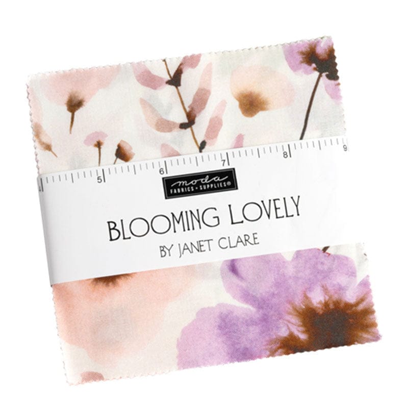 Moda Fabric Pre Cuts Moda Blooming Lovely Charm Pack 16970PP - The Sewing Studio