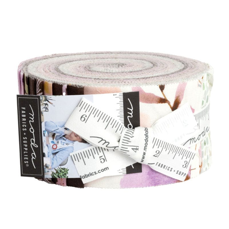 Moda Fabric Pre Cuts Moda Blooming Lovely Jelly Roll 16970JR - The Sewing Studio