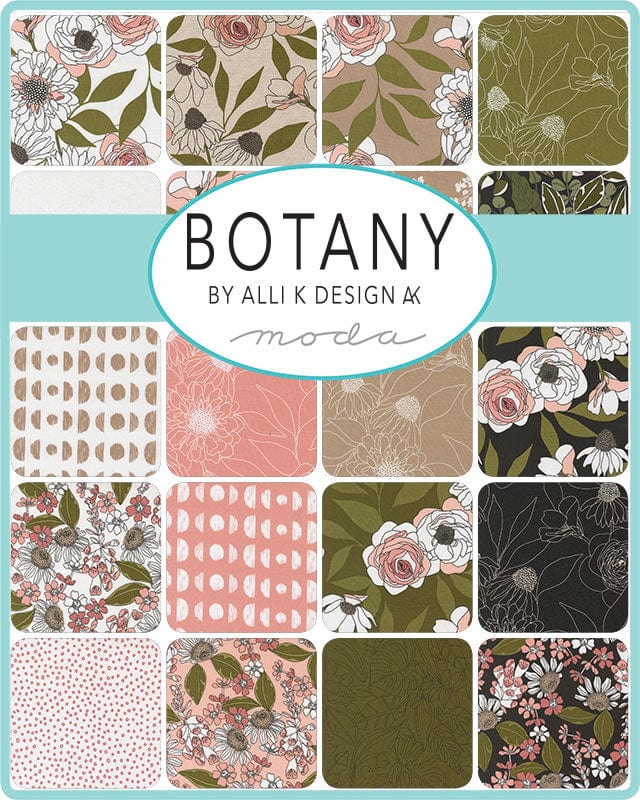 Moda Fabric Pre Cuts Moda Botany Charm Pack 11550PP - The Sewing Studio