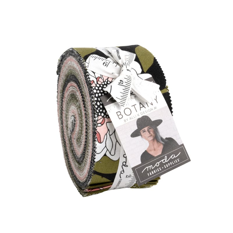 Moda Fabric Pre Cuts Moda Botany Jelly Roll 11550JR - The Sewing Studio