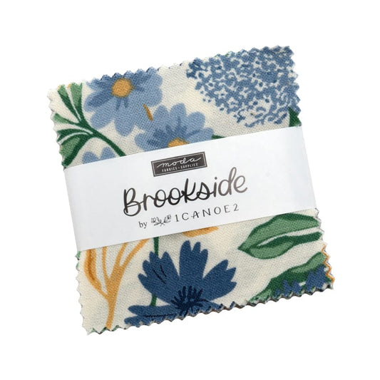 Moda Fabric Pre Cuts Moda Brookside Mini Charm  - The Sewing Studio