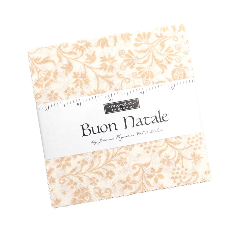 Moda Fabric Pre Cuts Moda Buon Natale Charm Pack 35400PP - The Sewing Studio