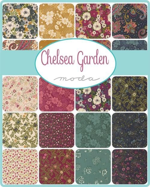 Moda Fabric Pre Cuts Moda Chelsea Garden Jelly Roll - The Sewing Studio