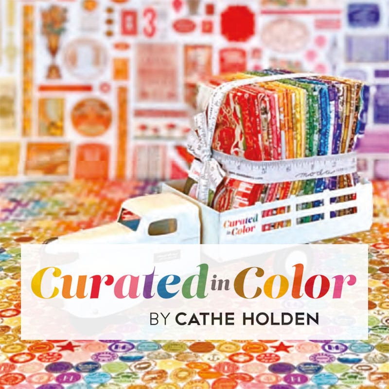 Moda Fabric Pre Cuts Moda Curated In Color Charm Pack 7460PP - The Sewing Studio