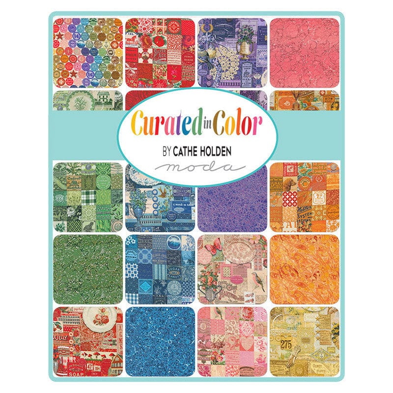 Moda Fabric Pre Cuts Moda Curated In Color Charm Pack 7460PP - The Sewing Studio