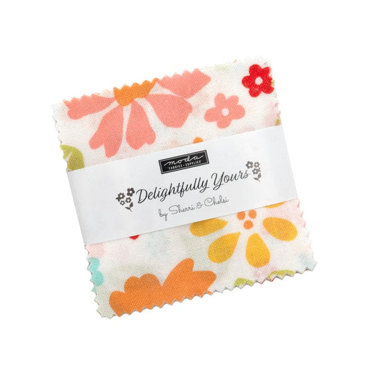 Moda Fabric Pre Cuts Moda Delightfully Yours Mini Charm  - The Sewing Studio