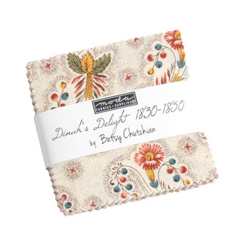 Moda Fabric Pre Cuts Moda Dinahs Delight Mini Charm 31670MC - The Sewing Studio