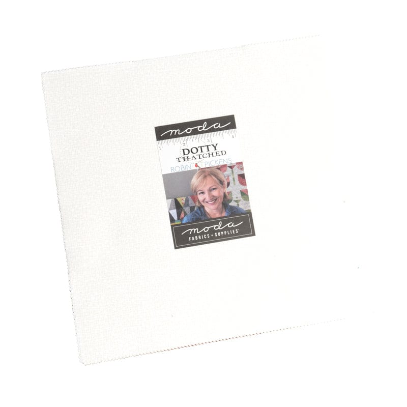 Moda Fabric Pre Cuts Moda Dotty Thatched Layer Cake - The Sewing Studio