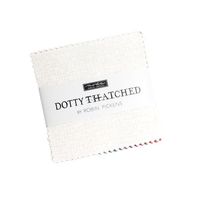 Moda Dotty Thatched Mini Charm
