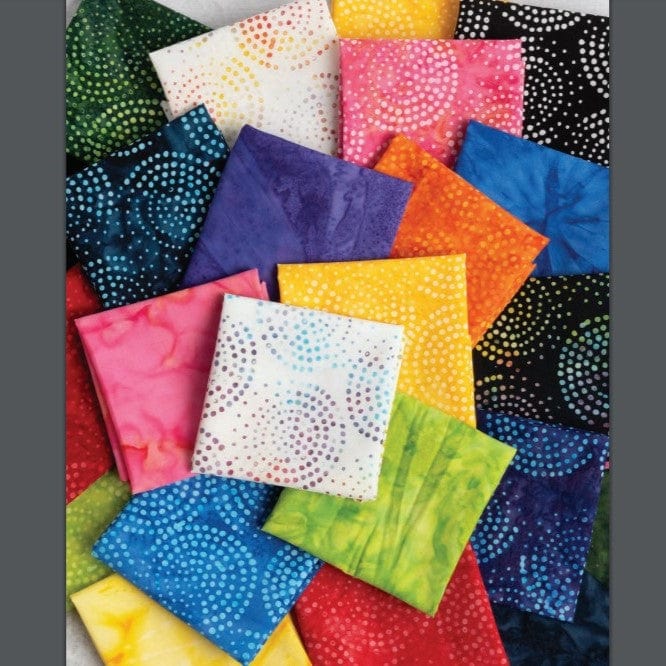 Moda Fabric Pre Cuts Moda Echo Batik Charm Pack 4369PP - The Sewing Studio