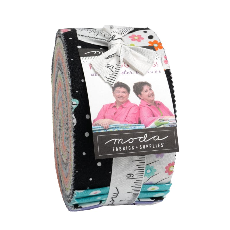Moda Fabric Pre Cuts Moda Fab-Boo-Lous Jelly Roll 22480JR - The Sewing Studio
