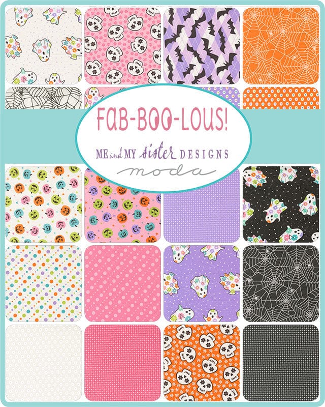 Moda Fabric Pre Cuts Moda Fab-Boo-Lous Layer Cake 22480LC - The Sewing Studio