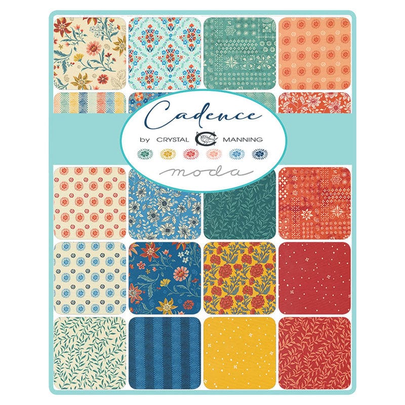 Moda Fabric Pre Cuts Moda Fabric Cadence Jelly Roll 11910JR - The Sewing Studio