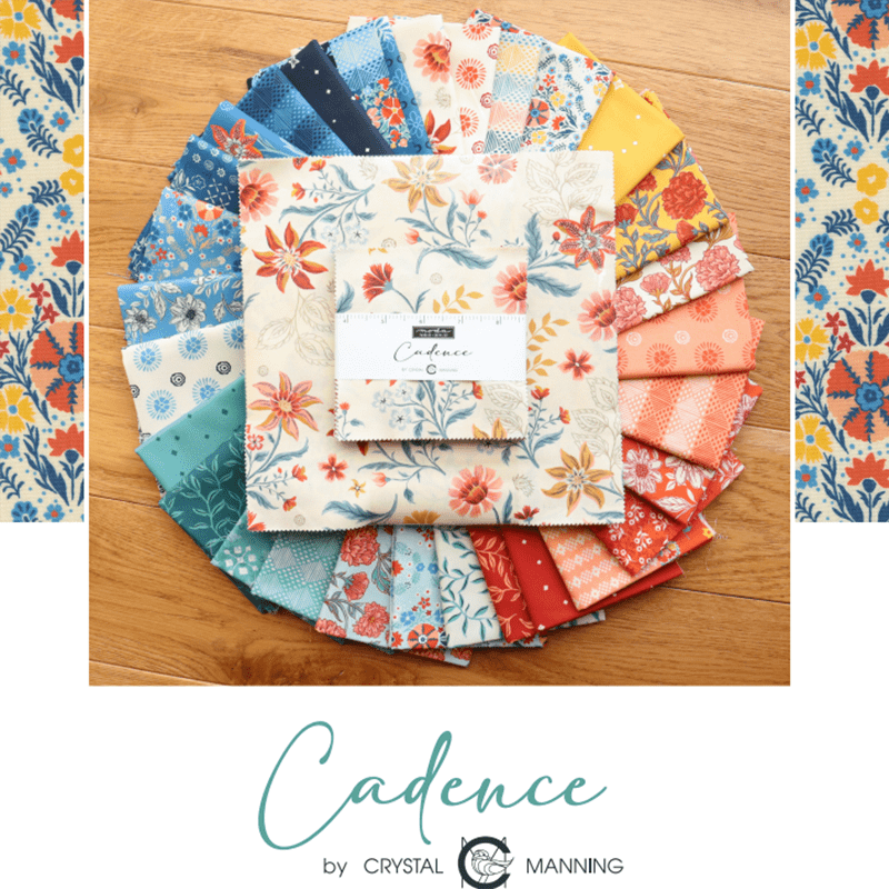 Moda Fabric Pre Cuts Moda Fabric Cadence Jelly Roll 11910JR - The Sewing Studio
