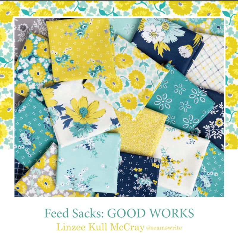 Moda Fabric Pre Cuts Moda Feed Sacks Good Works Layer Cake 23350LC - The Sewing Studio