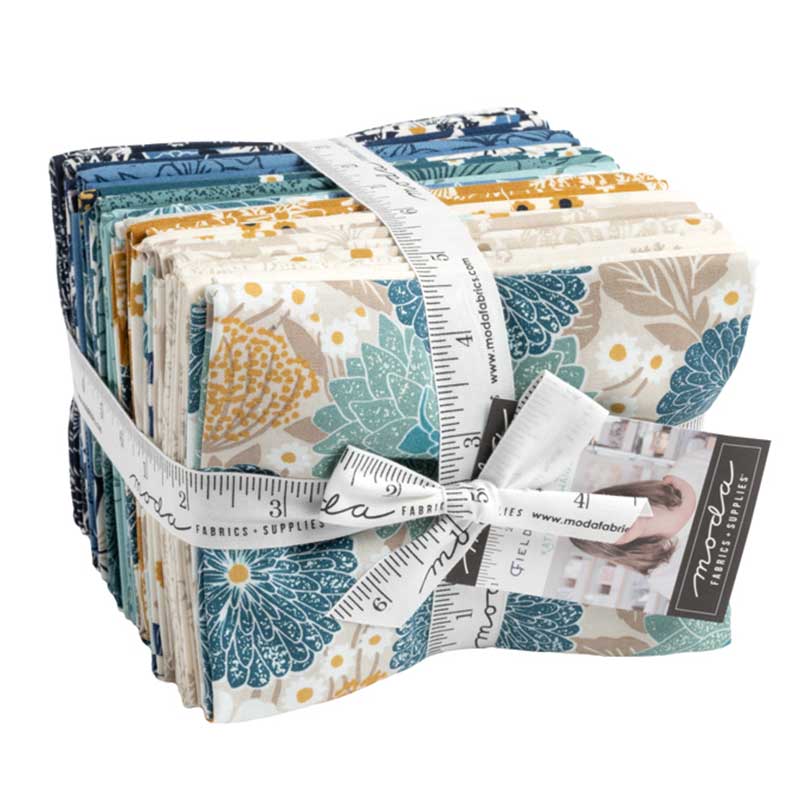 Moda Fabric Pre Cuts Moda Field Of Flowers Fat Quarter Pack 31 Piece 3310AB - The Sewing Studio