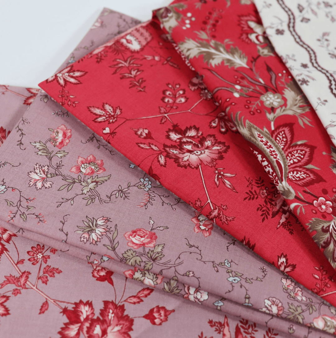 Moda Fabric Pre Cuts Moda Fleur De Paris 8 Piece Fat Quarter Bundle - The Sewing Studio