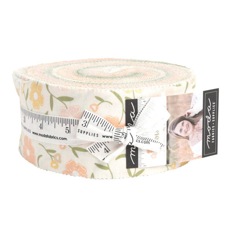 Moda Fabric Pre Cuts Moda Flower Girl Jelly Roll 31730JR - The Sewing Studio