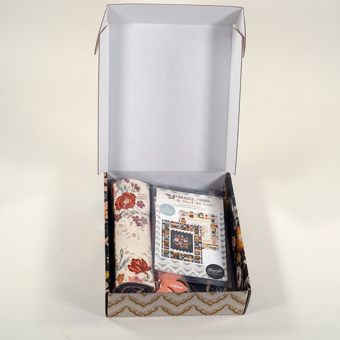 Moda Fabric Pre Cuts Moda Foraged Found and Hand Me Down Quilt Kit - The Sewing Studio