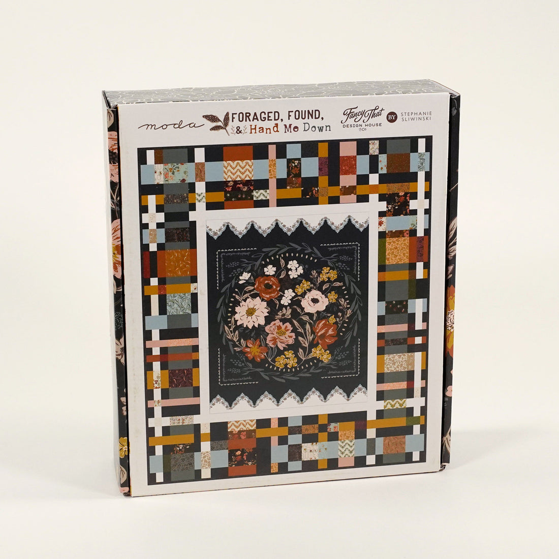 Moda Fabric Pre Cuts Moda Foraged Found and Hand Me Down Quilt Kit - The Sewing Studio