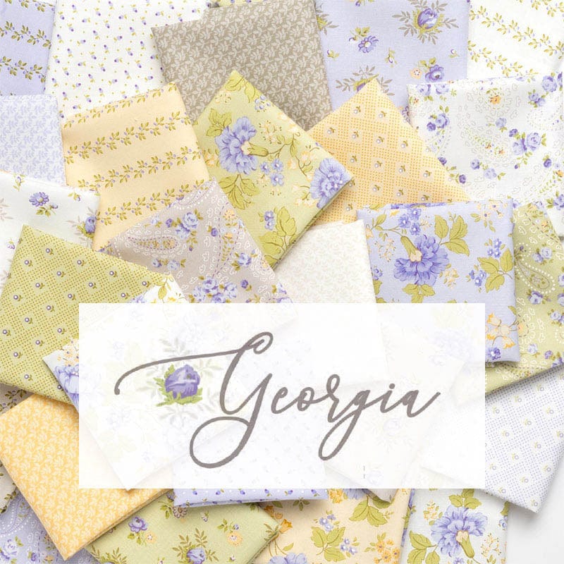 Moda Fabric Pre Cuts Moda Georgia Layer Cake 18770LC - The Sewing Studio