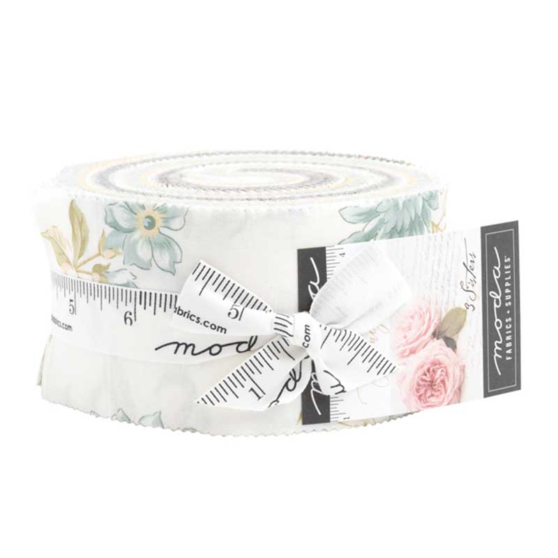 Moda Fabric Pre Cuts Moda Honeybloom Jelly Roll 44340JR - The Sewing Studio
