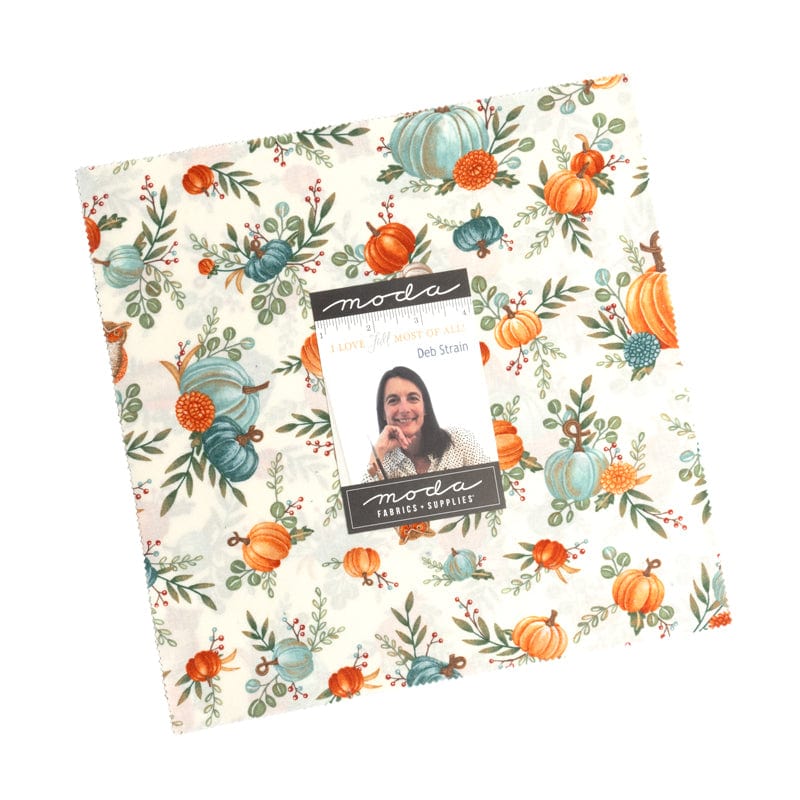 Moda Fabric Pre Cuts Moda I Love Fall Most Of All Layer Cake - The Sewing Studio
