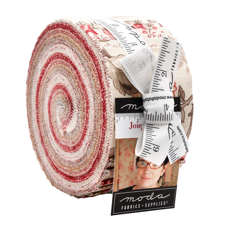 Moda Fabric Pre Cuts Moda Joie De Vivre Jelly Roll - The Sewing Studio
