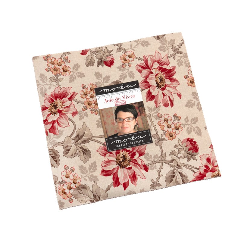 Moda Fabric Pre Cuts Moda Joie De Vivre Layer Cake - The Sewing Studio