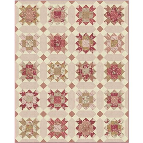 Moda Fabric Pre Cuts Moda Joie De Vivre Quilt Kit - The Sewing Studio