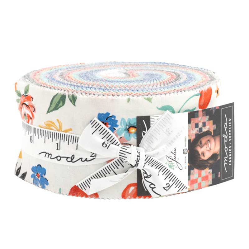 Moda Fabric Pre Cuts Moda Julia Jelly Roll 11920JR - The Sewing Studio