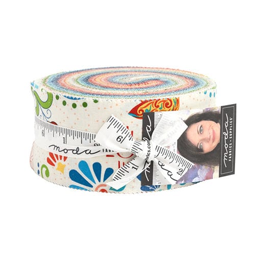 Moda Fabric Pre Cuts Moda Land Of Enchantment Jelly Roll 45030JR - The Sewing Studio