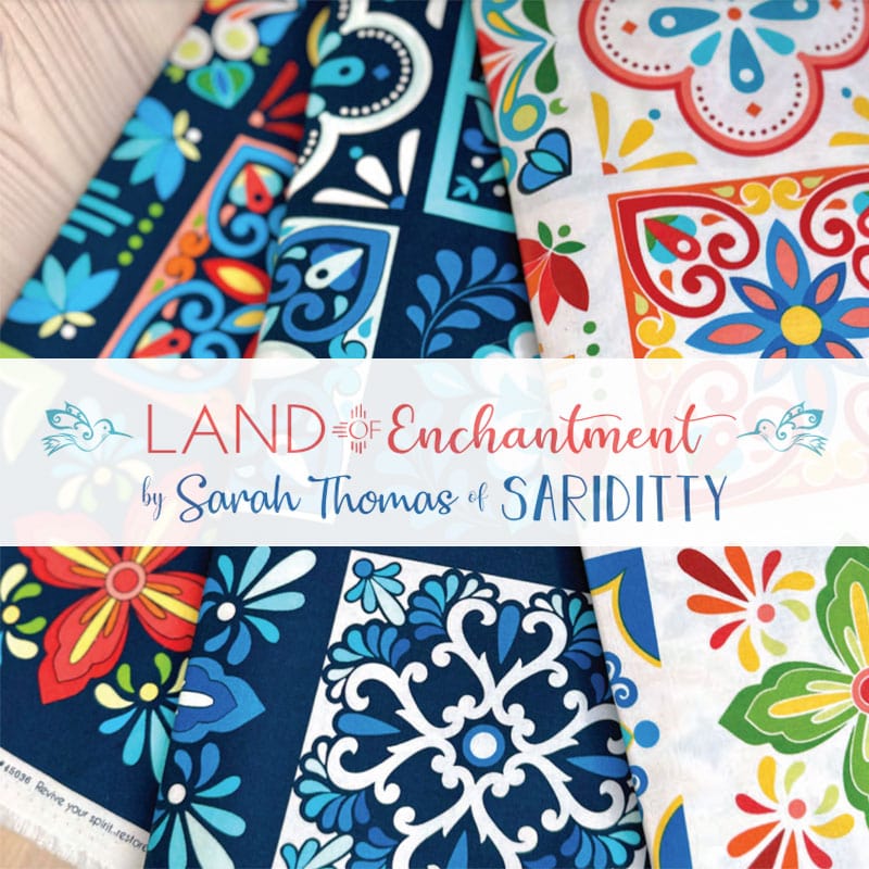 Moda Fabric Pre Cuts Moda Land Of Enchantment Mini Charm 45030MC - The Sewing Studio