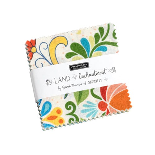 Moda Fabric Pre Cuts Moda Land Of Enchantment Mini Charm 45030MC - The Sewing Studio